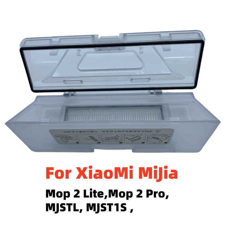 For Xiaomi Mijia Mop 2 Lite,Mop 2 Pro,MJSTL, MJST1S ,Cleaner Filter Dust Container Accessories Dust 