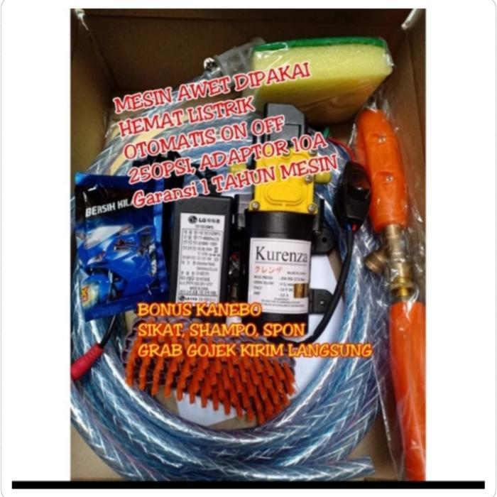 POMPA AIR CUCI MOTOR MOBIL - CUCI AC MINI STEAM - MESIN POMPA STEAM