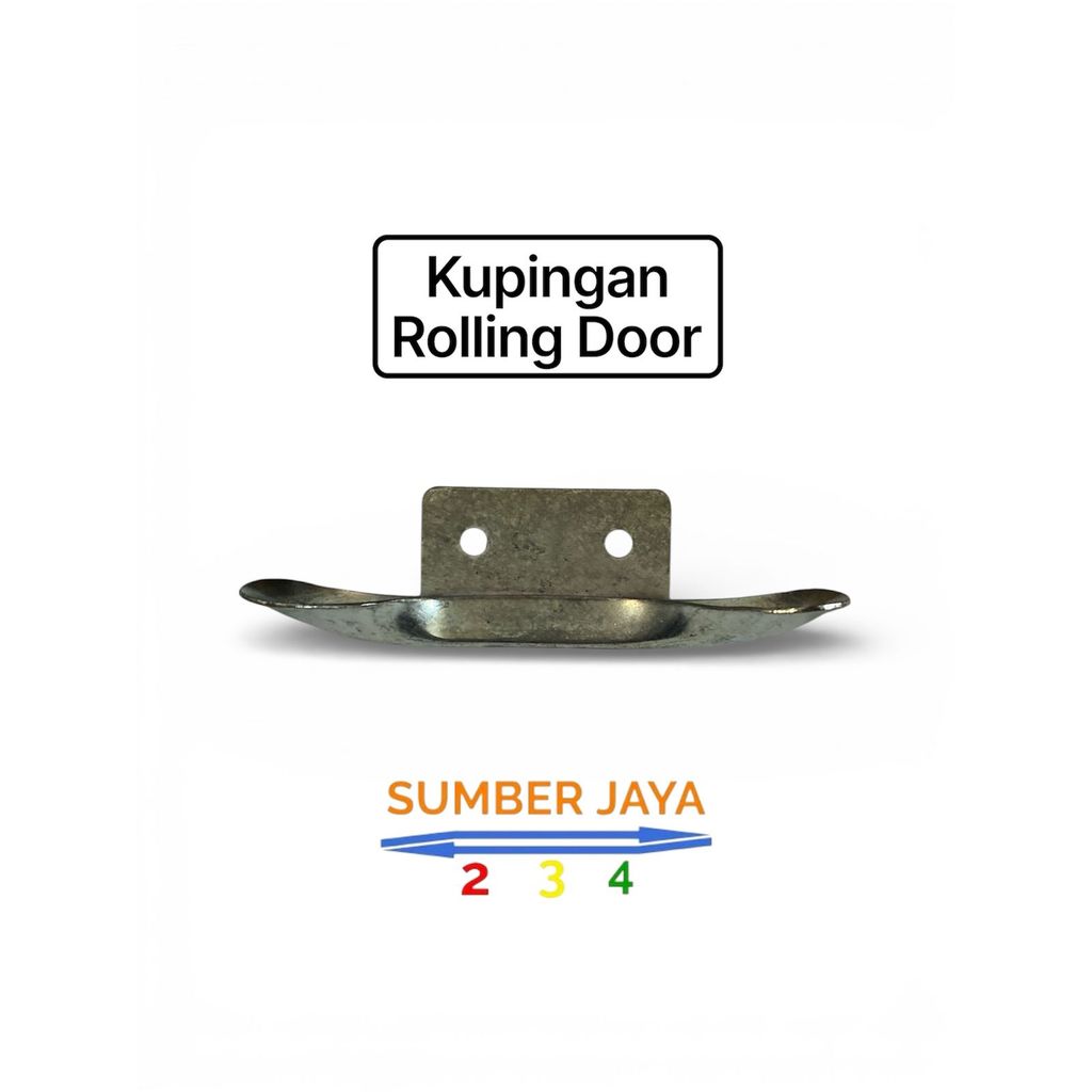 Kupingan Rolling Door Slat | Slat Stopper Rolling Door Besar
