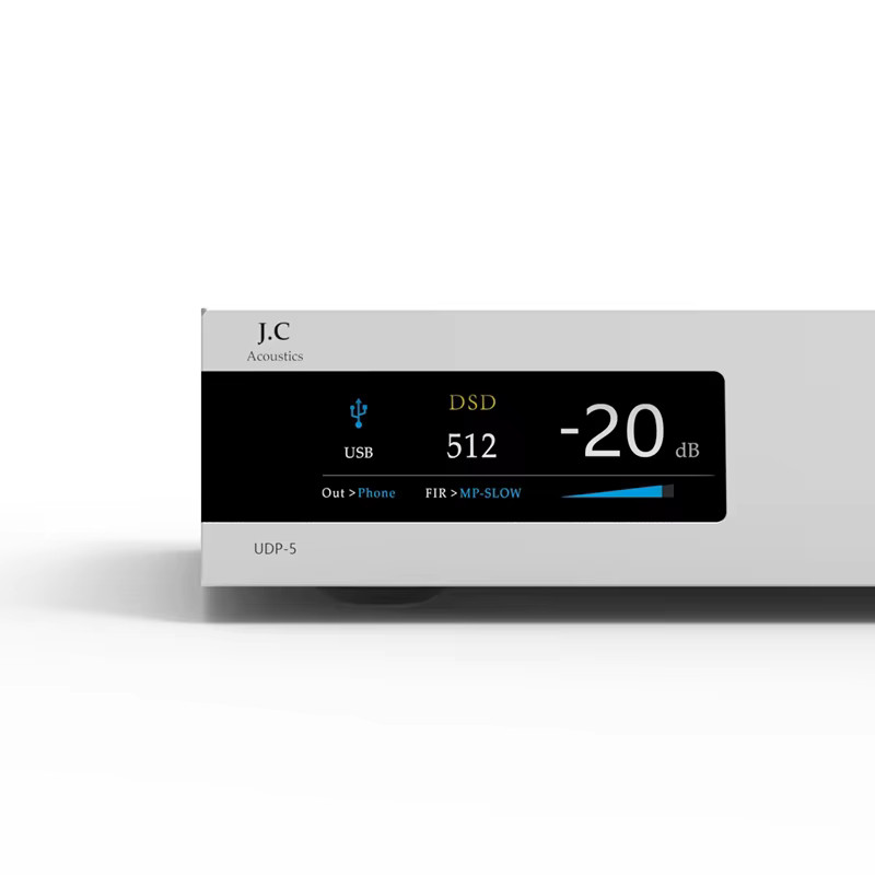 gital Auo Music Decoder JC AUO UDP5 Earphone Amplifier DAC Heaphone Amp ES9039Q2Mx2 DSD512 PCM768kHz