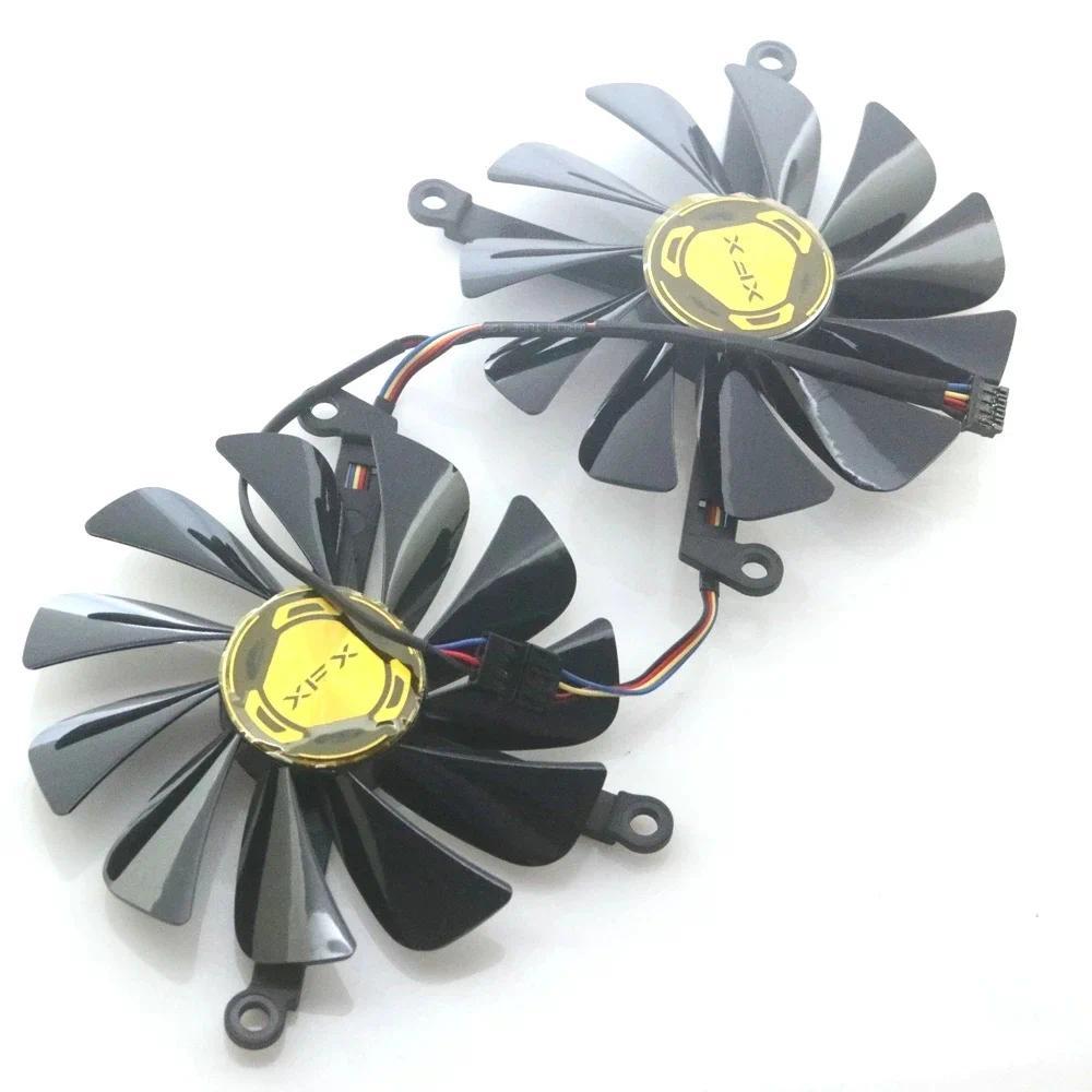 FDC10U12S9-C DC12V 0.45A 95mm 4Wire 4Pin VGA Fan For XFX RX 5600 XT 5700 XT 8GB Graphics Card Coolin