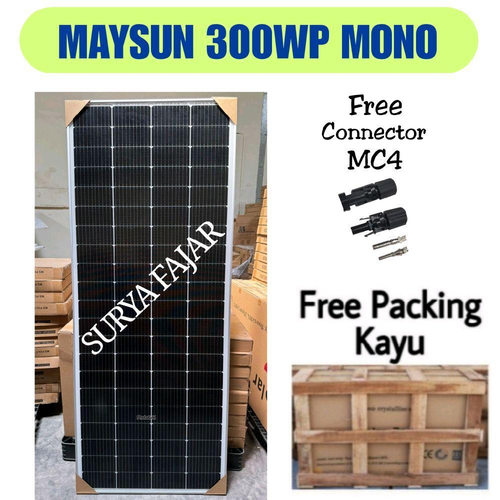 Solar Panel Solar Cell Panel Surya Maysun 300wp Monocrystalline 300 Wp