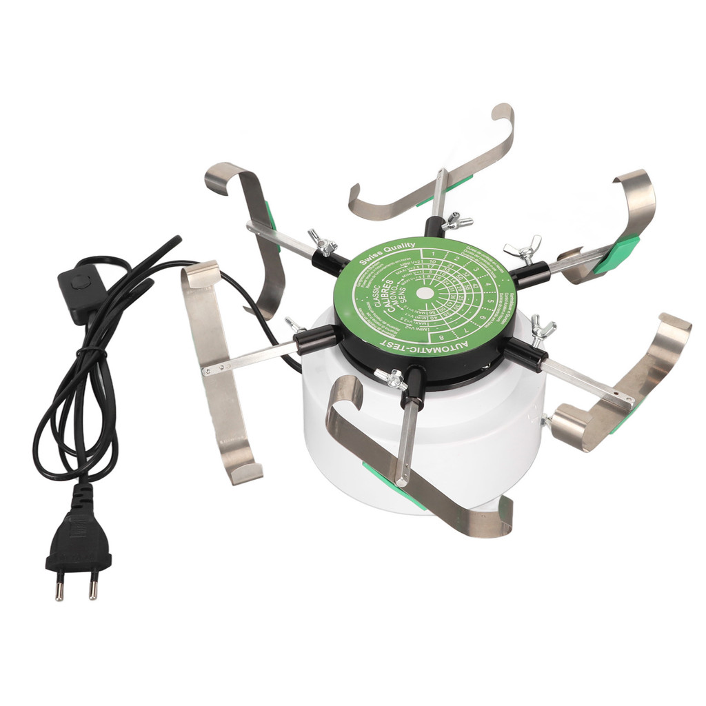 Automatic Mechanical Watch Winder Machine Alloy Watch Winng Tool for 6 Watches EU Plug 220V Watch Re