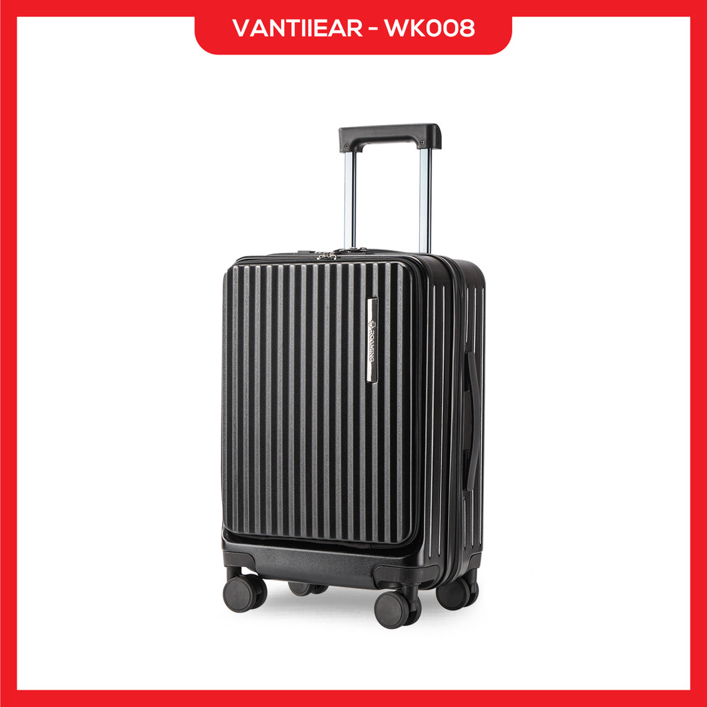 Vantiiear Koper Laptop Bukaan Depan Sleting Size Kabin & Bagasi Laptop 008