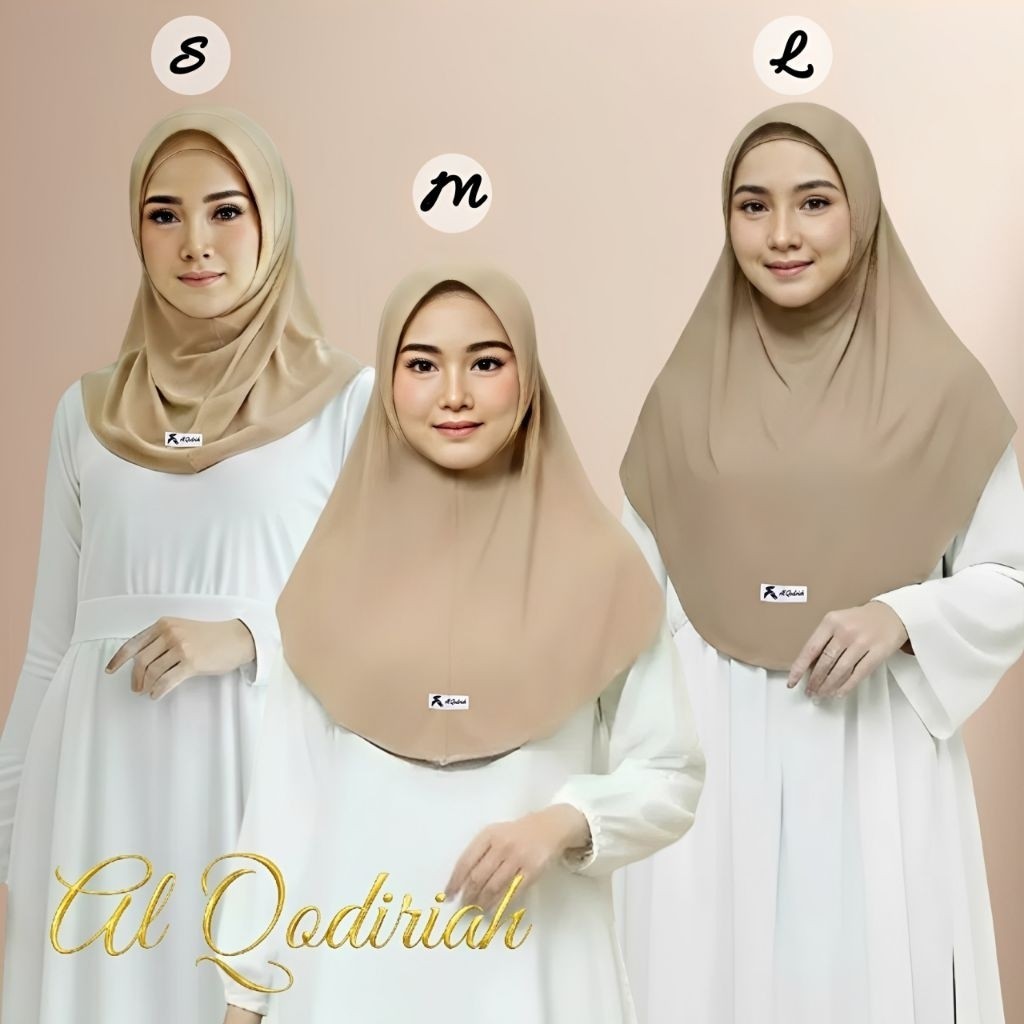 Hijab Instan Bergo Jersey Polos Dewasa Al Qodiriah – Adem Nyaman Tidak Nerawang