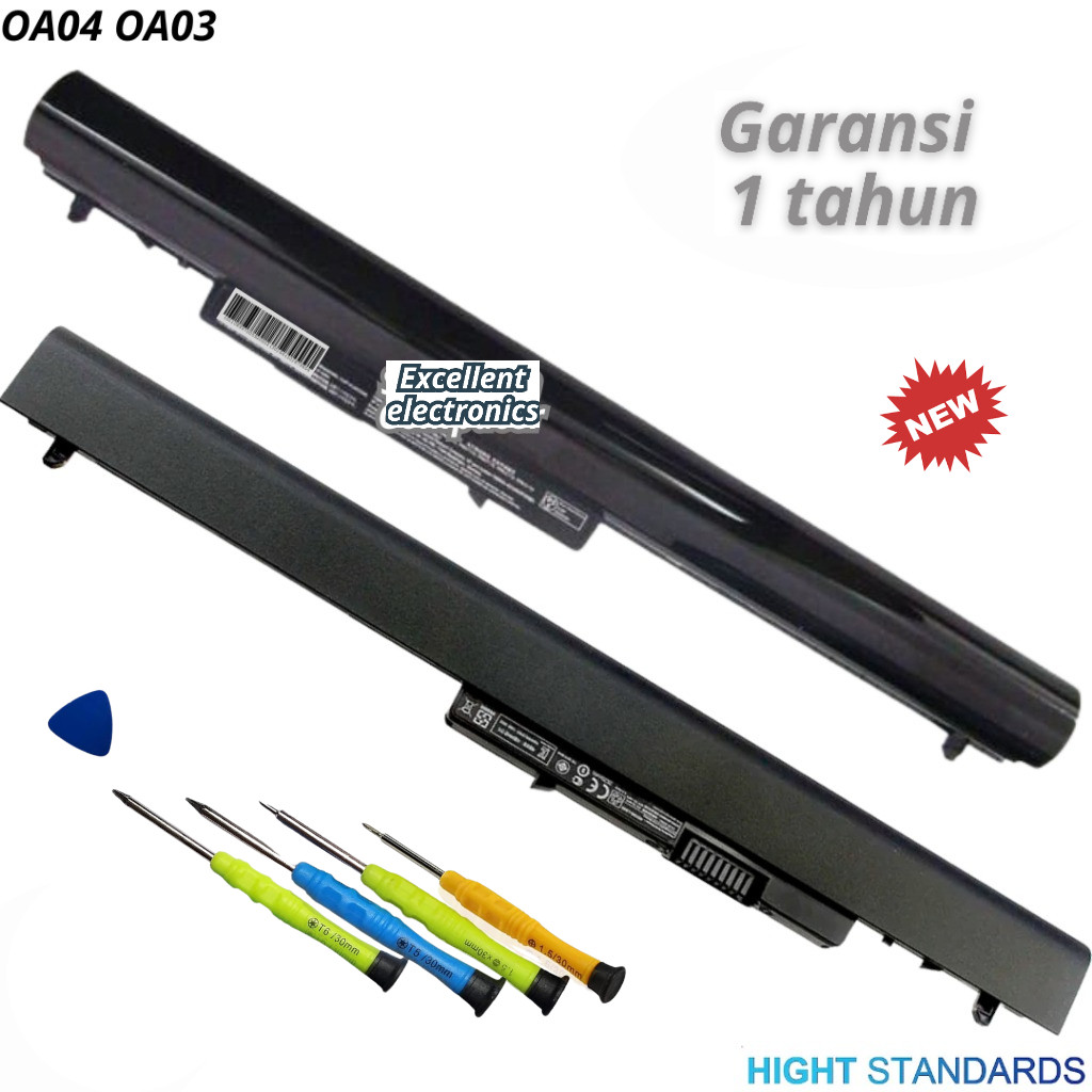 Baterai OA04, Baterai HP OA04, Baterai Laptop OA04, Baterai Laptop HP OA04 new