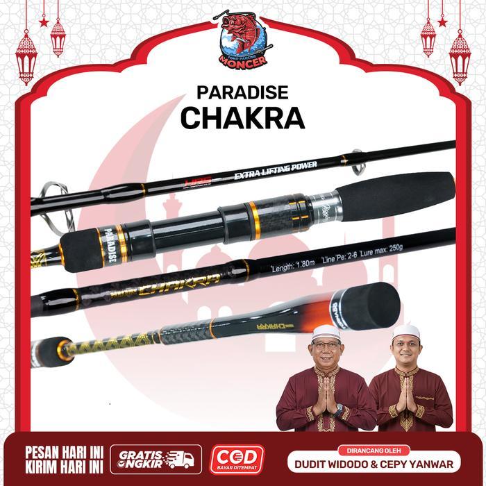 JORAN SPECIALIST JIGGING PARADISE CHAKRA | CARBON SOLID [HIGH RESPOND SOLID] | DASARAN LAUT | Handle