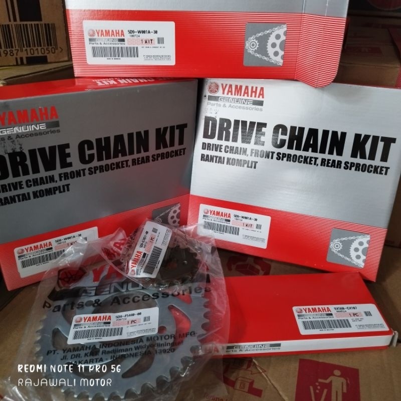 5D9-W001A-30 gearset vega zr 5D9 YAMAHA original