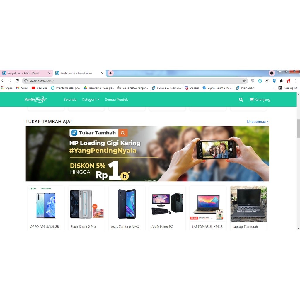 Source Code Toko Online Siap Pakai