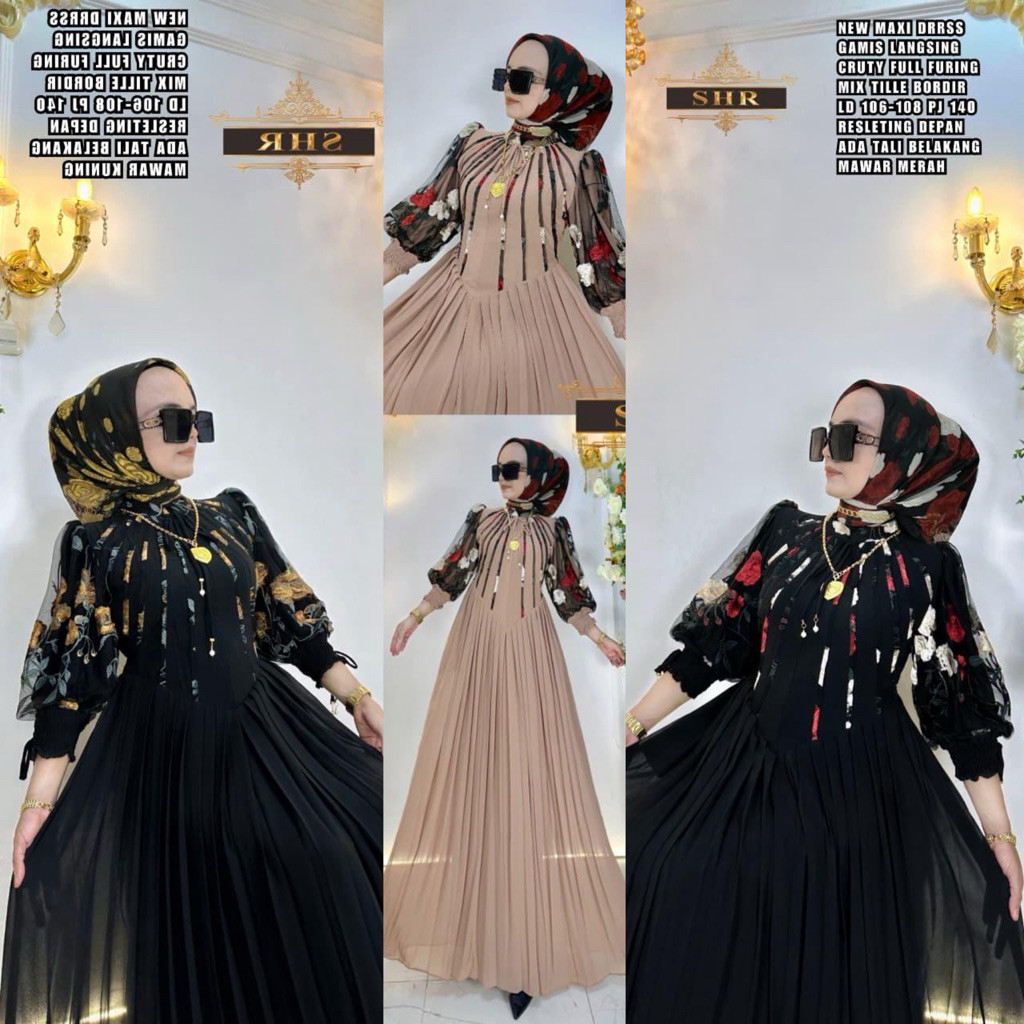 EZMOSHOP READY NEWWW REALPICT GAMIS MAYANG SARI PREMIUM HIGH QUALITY