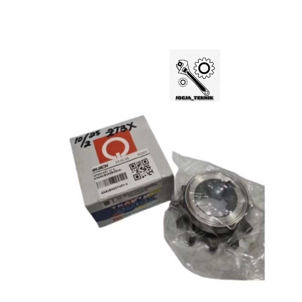 Sprocket 11T G1000 Quick / Sprocket 11T Traktor G1000 Quick / Gear 11T G1000 Quick / Asli Quick Orig