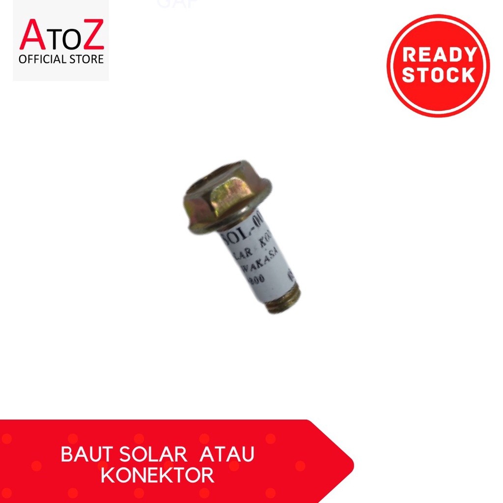 BAUT SOLAR  ATAU KONEKTOR - BAUT SOLAR CACING  02320-50800 PANTER WAKASA