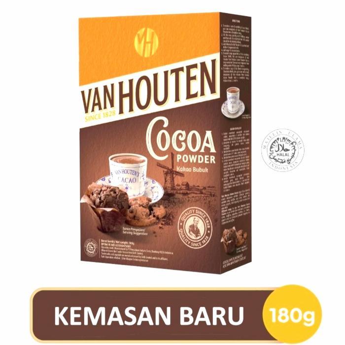 coklat bubuk van houten 180 gr