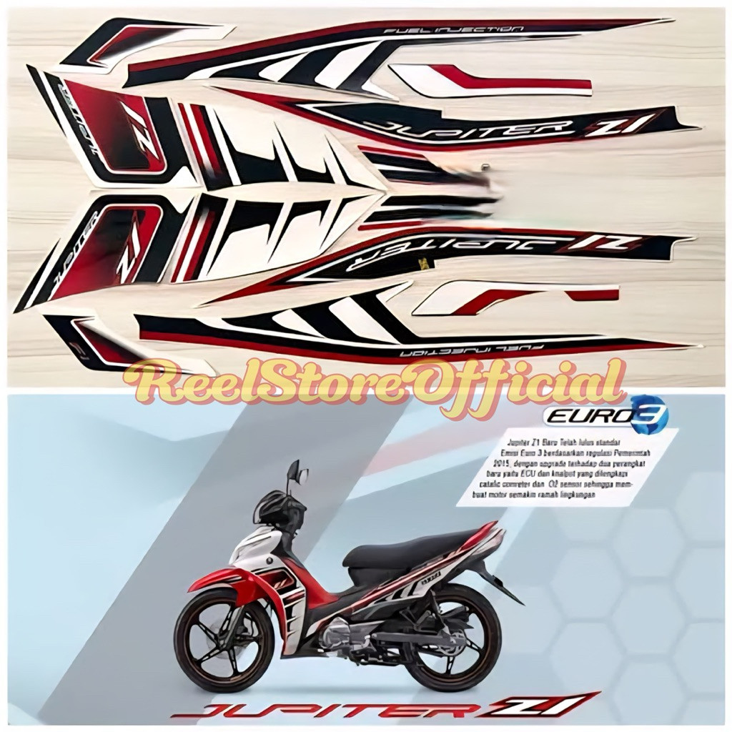Striping Stiker Yamaha Jupiter Z1 Original Desain Sporty
