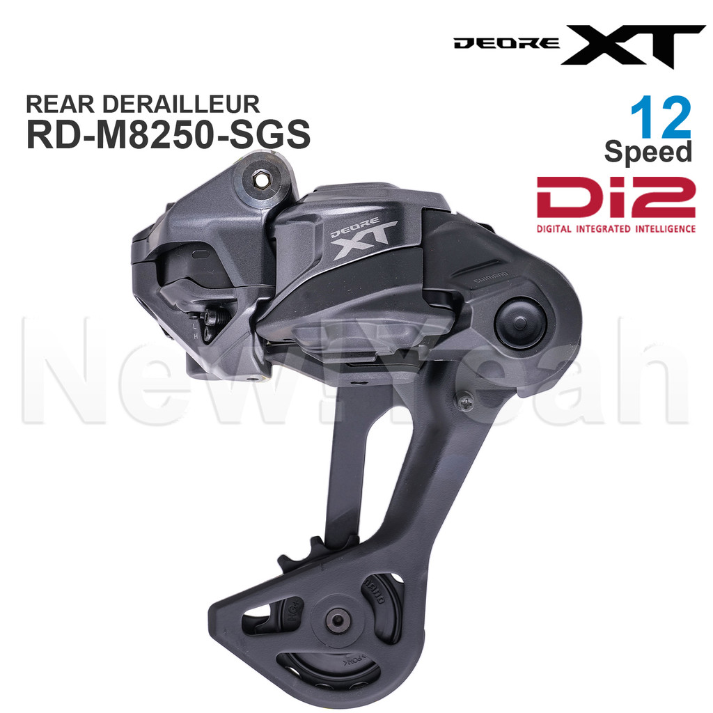 SHIMANO RD-M8250-SGS DEORE XT M8200 Di2 REAR DERAILLEUR 12 kecepatan Original