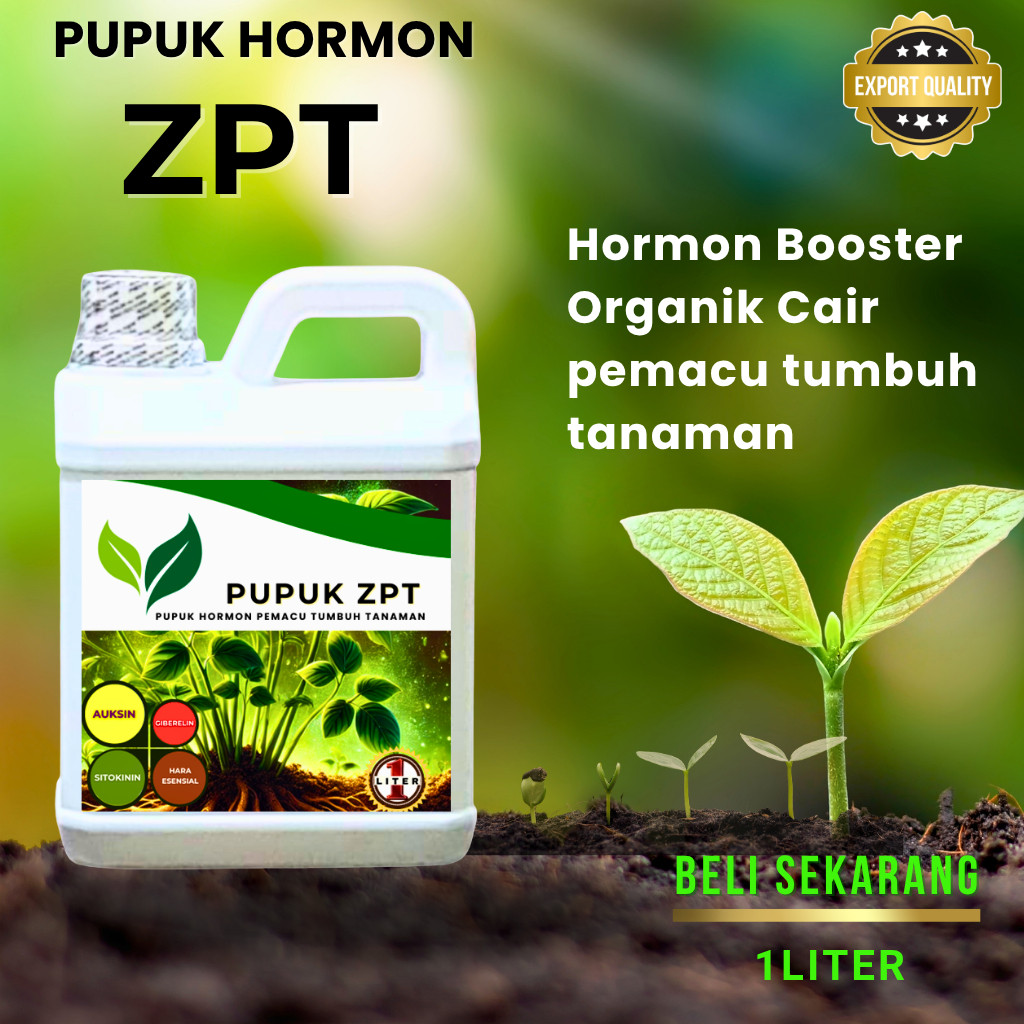 ZPT Pelebat Penyubur Padi / Pupuk Hormon Pertumbuhan ZPT / ZPT Pelebat Penyubur Semua tanaman 1 L