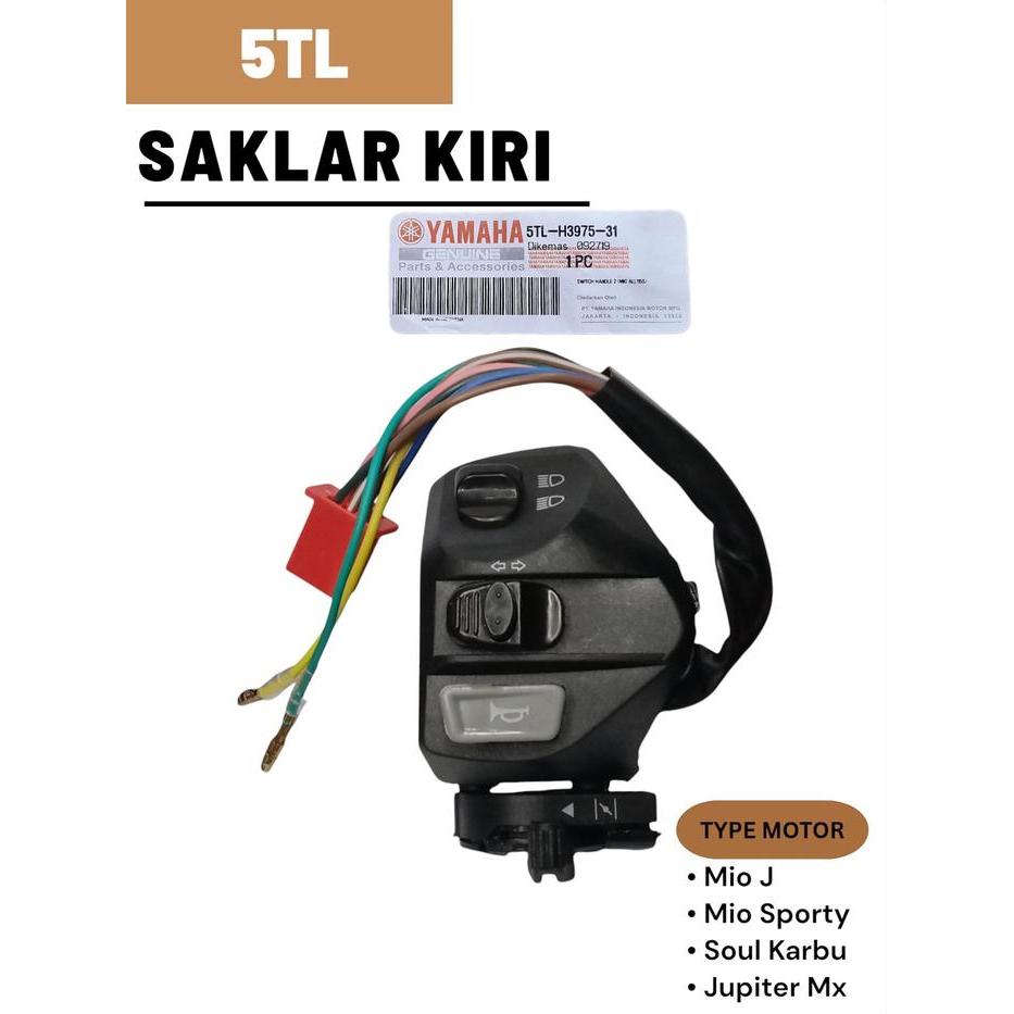 Saklar Kiri Mio Sporty Soul Karbu J Jupiter Mx Foto Asli Motorcycle - saklar kiri mio
