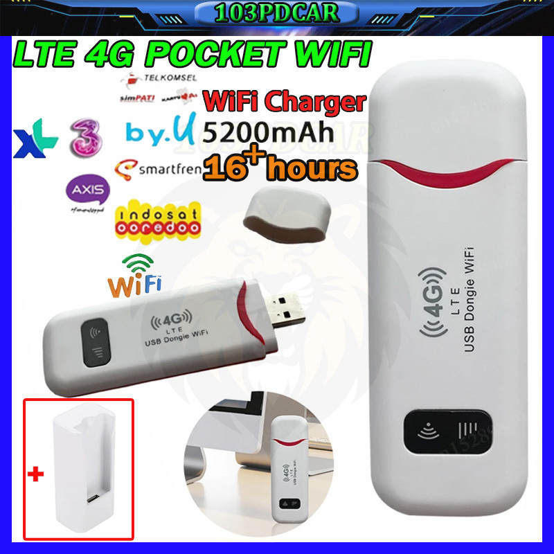 NETRUSH - Modem Wifi 4G Modem Wifi Portable Support All Operator Sim Card 150 Mbps Unlock All Operat
