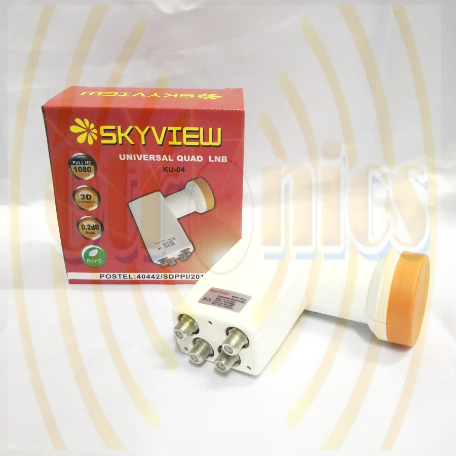 Lnb Parabola Kuband offset out 4 Receiver