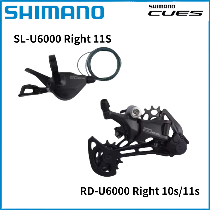 SHIMANO CUES SL RD U6000 10S 11S Penjepit Pemindah Gigi Belakang 11 Kecepatan Untuk MTB
