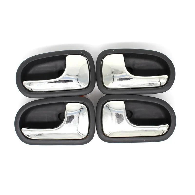 4Pcs Left Right ide Interior Door Black handle for Mazda PROTEGE 323 626 Ford liata Activa Tierra