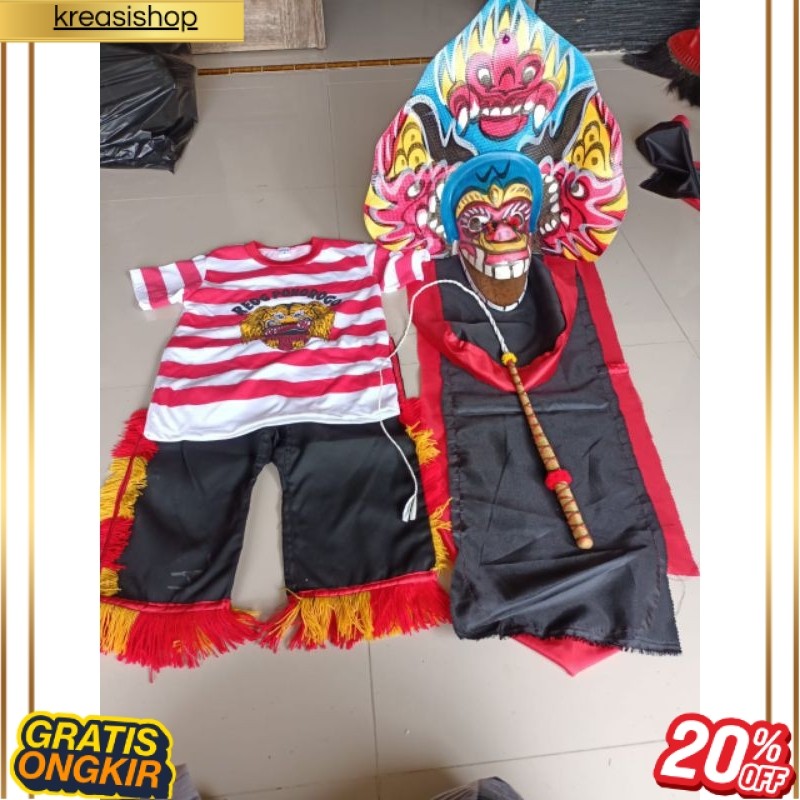 TERLARIS barongan. barongan anak. barongan dan baju anak. baju jaranan. baju jaranan anak. barongan 
