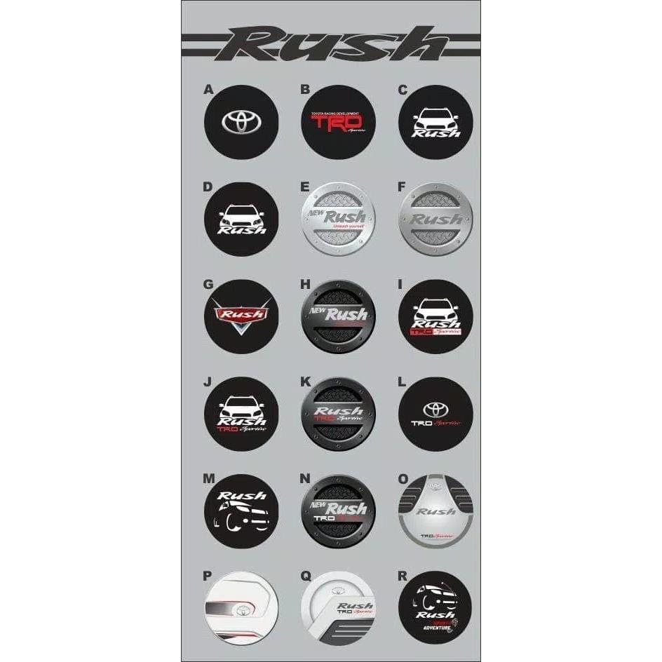 Cover Ban Rush Sarung Ban Serep Mobil Rush Tutup Ban 19