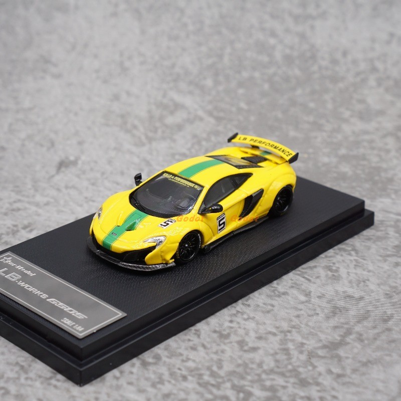 Star Model 164 LBWK McLaren 650S simulation alloy car model, a festival gift for friends, an adult c