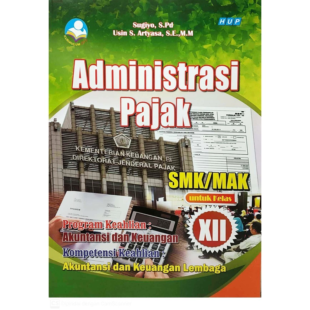 ADMINISTRASI PAJAK KELAS XII SMK/MAK HUP [ORIGINAL]
