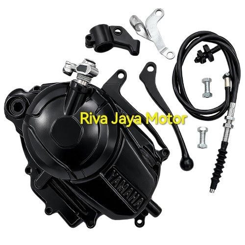 Blok Bak Rumah Kopling Yamaha Vega R New Jupiter Z Vega R Lama X1 Hitam