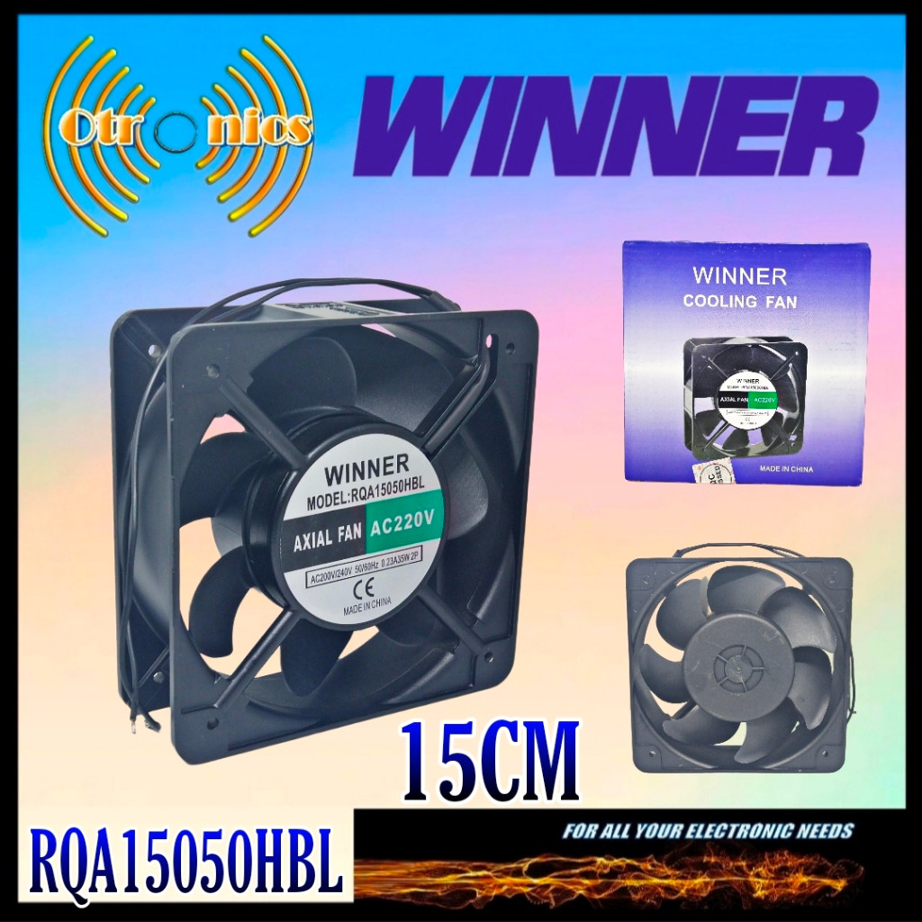 WINNER COOLING FAN AC/KIPAS 15x15x5cm With Ball Bearing/Fan AC 15cm