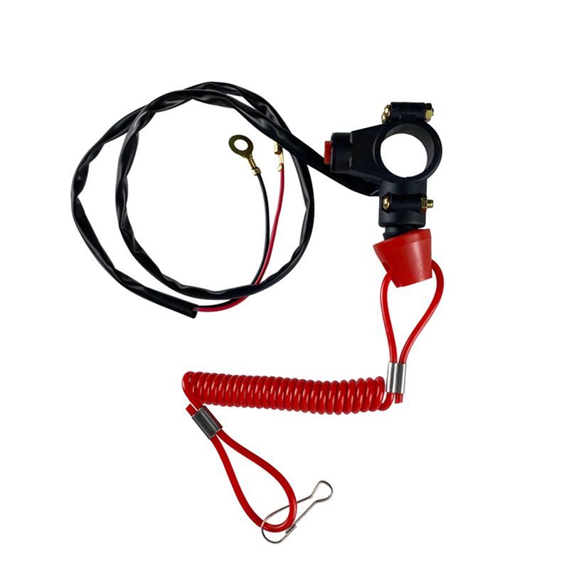StableOutboard Emergency Stop Flameout Switch Electric ATV 49C Mini Switch For ATV Beach Bike