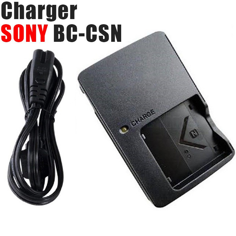 Charger BC-CSN untuk Baterai Sony NP-BN1 – Kompatibel dengan Kamera Pocket Sony W310, W320, W350 & S