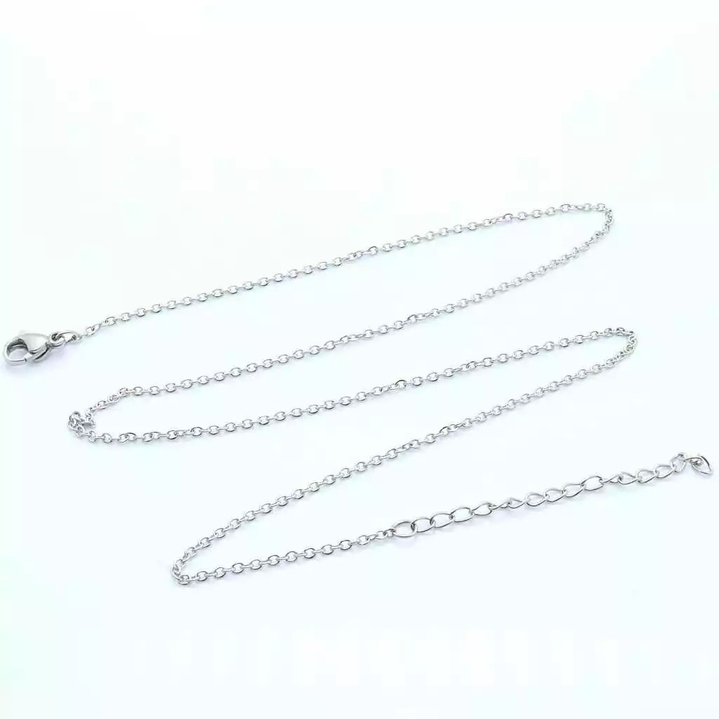 Kalung Rantai Polos Basic Simple Kalung Fashion Polos Tipis