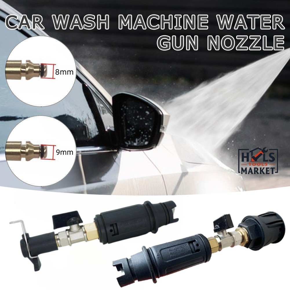 Nosel Semprot Pendek, Mesin Cuci Tekanan Langsung Ke Selang Aquatak 100 110 120 Ujung Semprot Mesin 