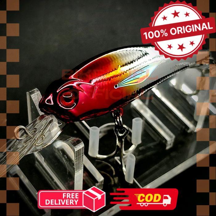 Lure " SHADOW "  8gram / 8 cm minnow lidah panjang umpan pancing ikan muara laut lais hampala gt tom