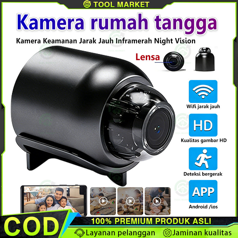 KS Wifi Kamera Cctv Mini Tersembunyi Wide Angle CCTV Cctv Bentuk Penyamaran Mini Bluetooth Hidden Ca