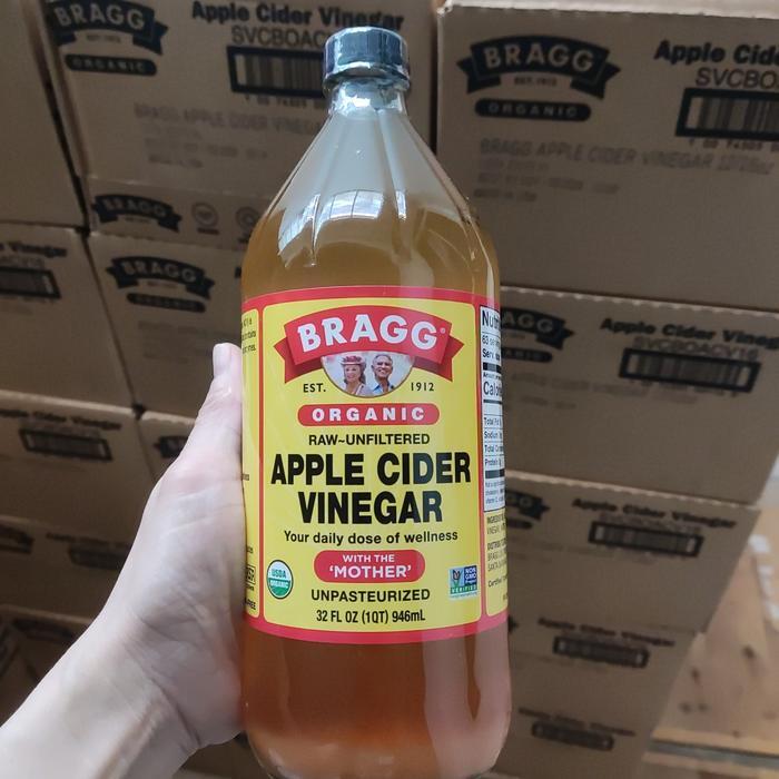 BRAGG APPLE CIDER VINEGAR 946 ML / CUKA APEL BRAGG ORIGINAL