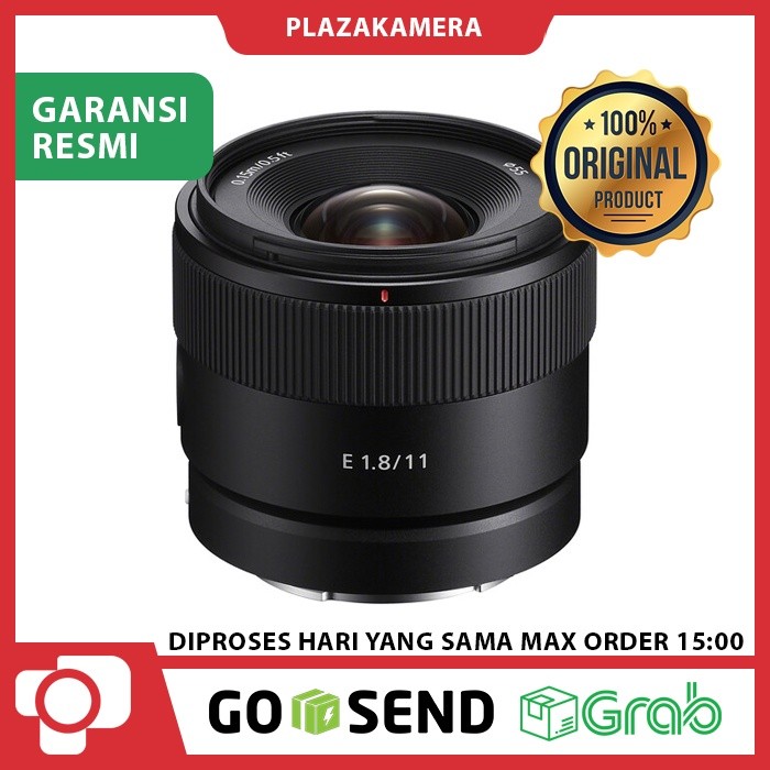 Lensa Sony E 11mm f/1.8 Sony Lens 11mm APS-C Ultra Wide
