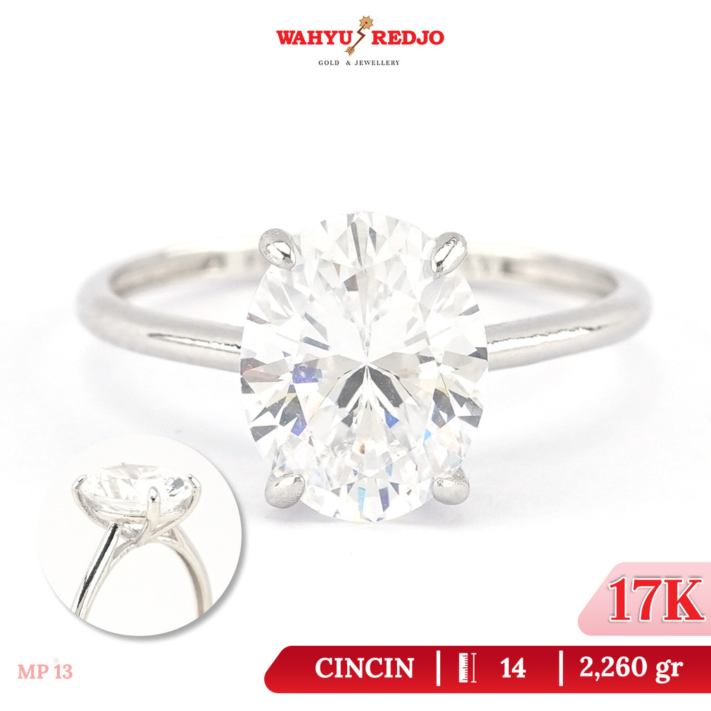 Cincin Emas Kadar 17K Wahyu Redjo CC-17K-30529367-PMR