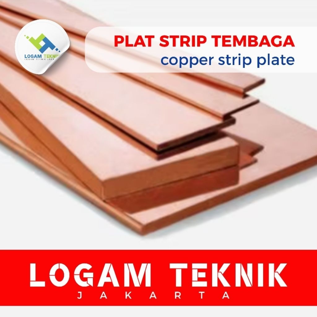 PLAT TEMBAGA BUSBAR 3MM x 15MM x 5CM  | 3MM BUSBAR COPPER PLATE