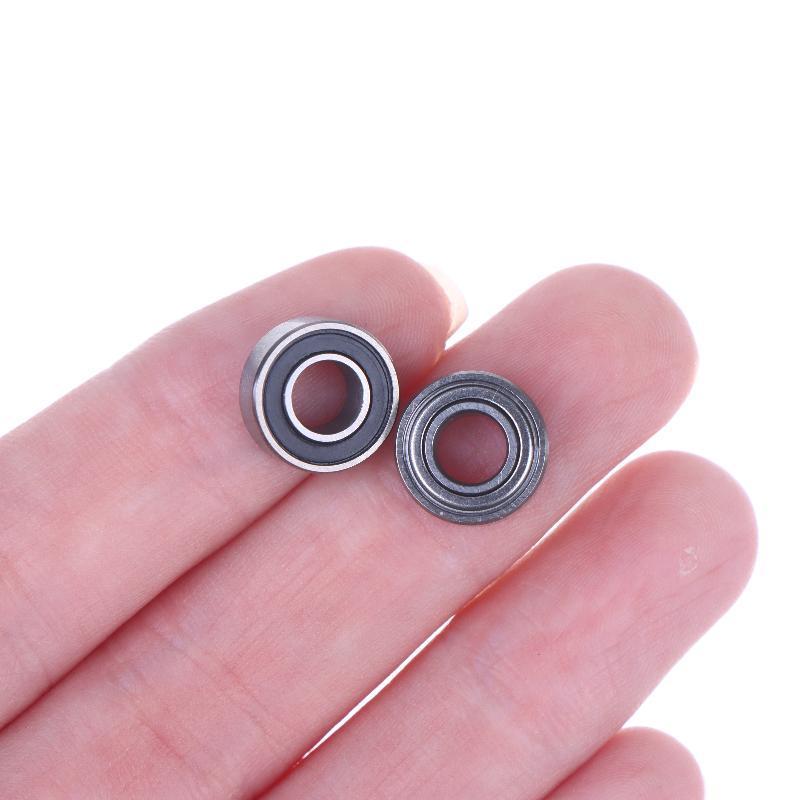 10 Buah Bantalan Bola Karet Tertutup MR115 2RS 5*11*4mm MR115ZZ Bantalan Miniatur Mobil RC Aksesoris
