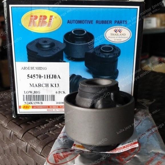 BUSHING ARM/BOS ARM NISSAN MARCH MERK RBI ORIGINAL THAILAND BESAR BIG PASSS