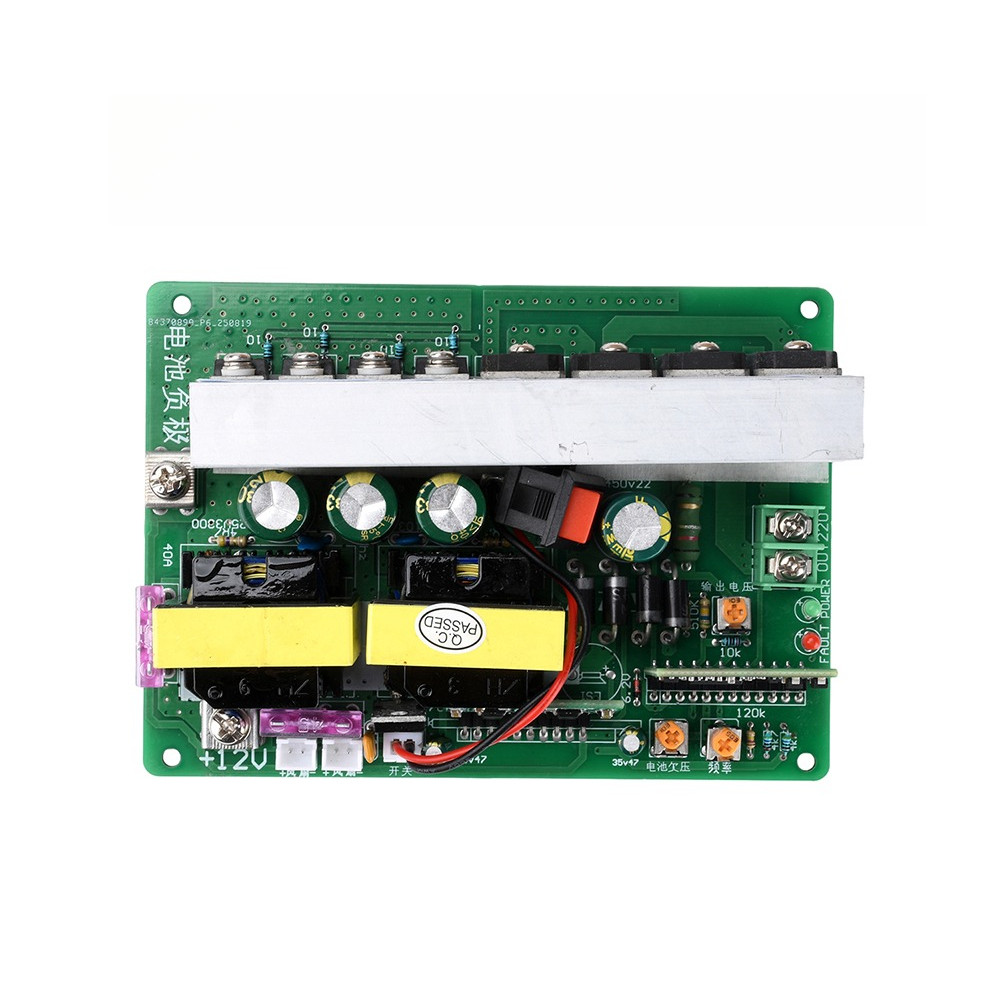 500W Inverter Module DC 12-14.5V to AC 220V Sine Wave DC-AC Step-Up Transformer Module With Switch a
