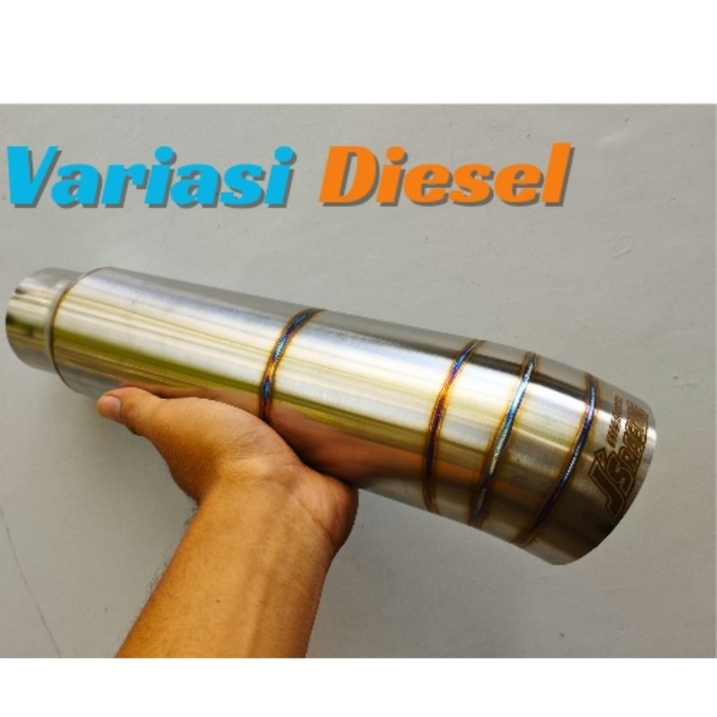 Tailpipe Knalpot mobil JS Racing  Titan innova bensin/diesel panther fortuner hilux pajero l300 Dll