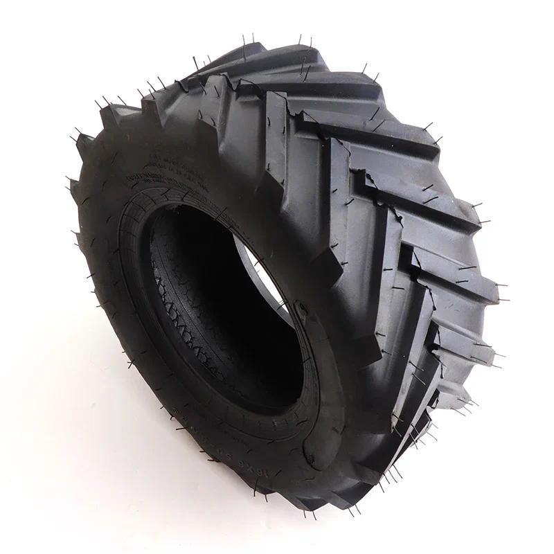 16x6.50-8 Super Lug Ring Lawn Mower Tractor Tire Farm Tractor Turf Tires 4-Ply Tubeless All Terrain 