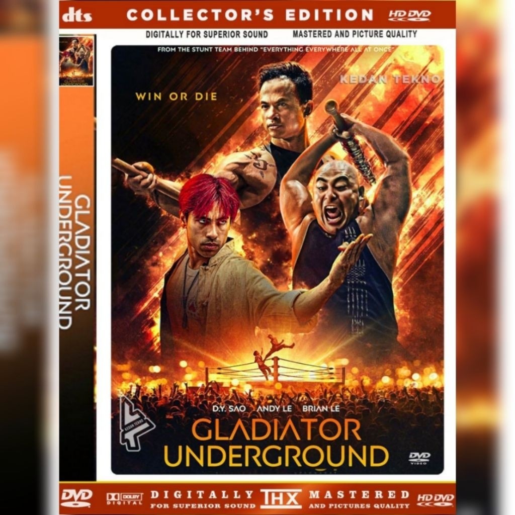 kaset film GLADIATOR UNDERGROUND (2026) - Terbaru - HD