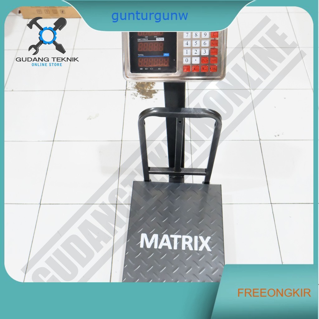 (MATRIX) Timbangan Duduk Digital MATRIX 150Kg / Timbangan Digital MATRIX 150 Kg