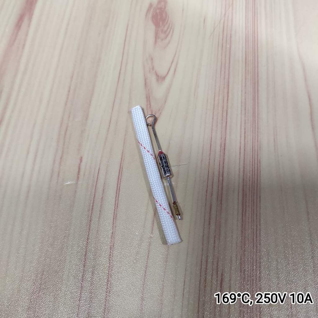 THERMOFUSE THERMAL FUSE 169°C 10A-250V MIYAKO MAGIC COM MCM609 609 PSG607 607 RICE COOKER ORIGINAL