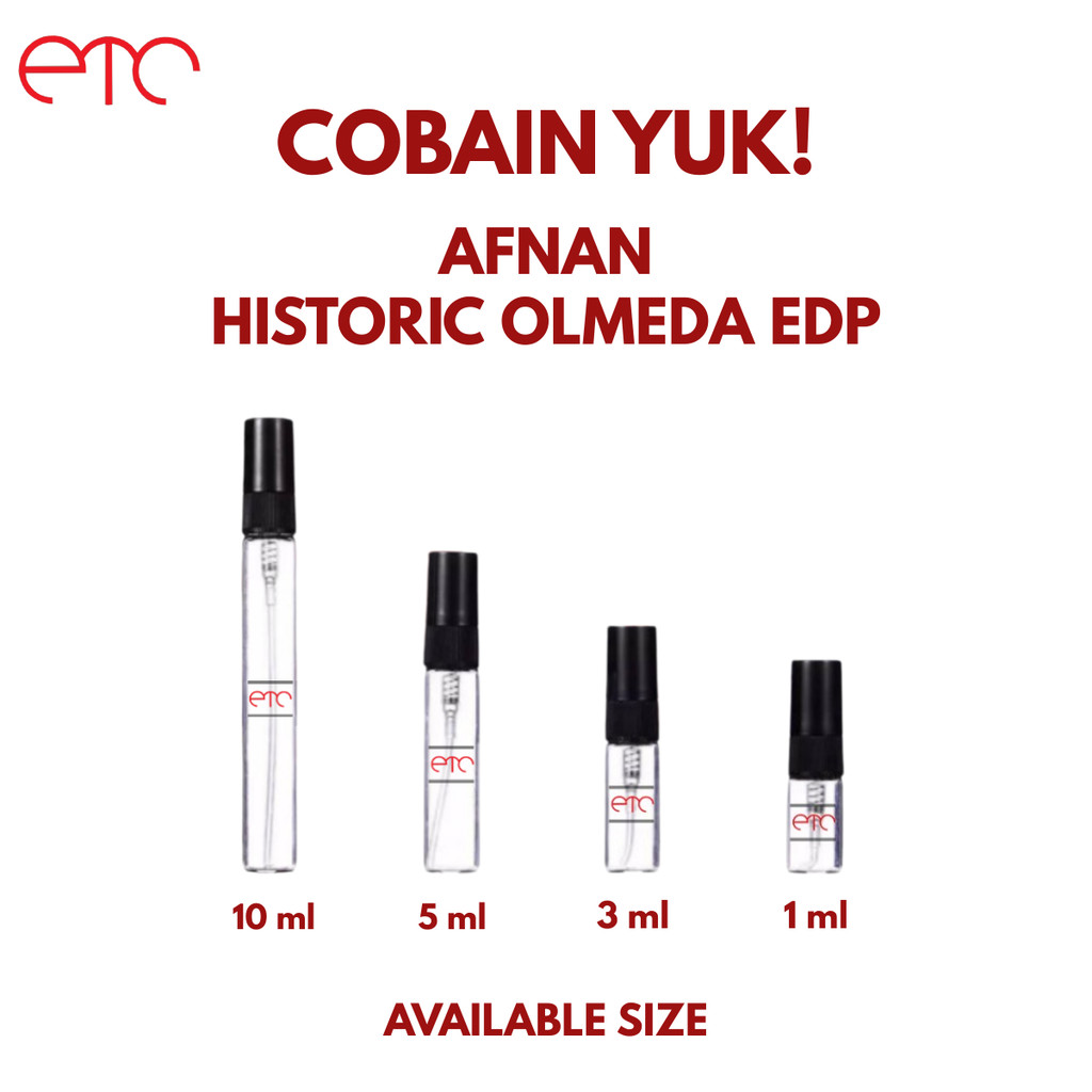 Decant Parfum Afnan Historic Olmeda EDP for Unisex